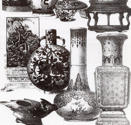 Chinese vases ceramics - vases,