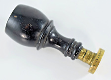 ANTIQUE 19th CENTURY L. LUMLEY & CO SHERRY BOTTLE WAX SEAL STAMP