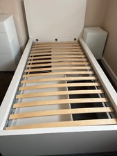 IKEA malm Single Bedframe Only - white