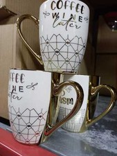 Elegant White Gold Ceramic