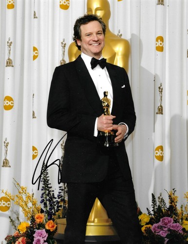 Colin firth signed academy - colin,