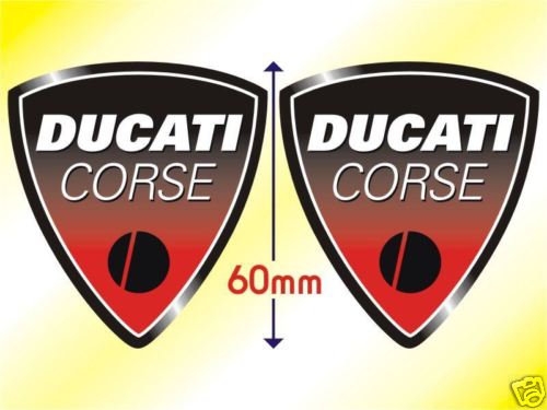Ducati corse pair decals - ducati,