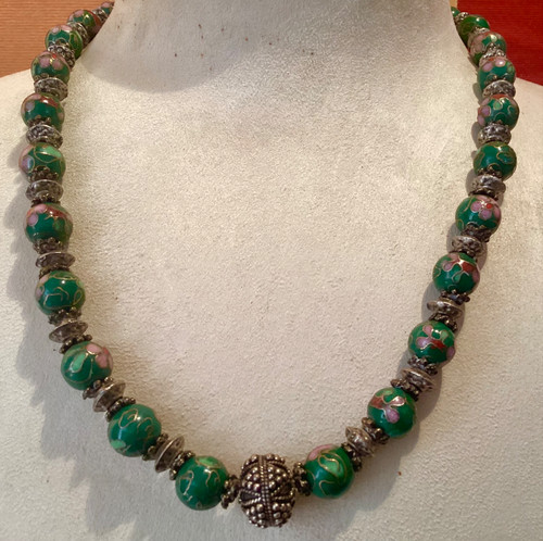 Vtg chinese export - export, green