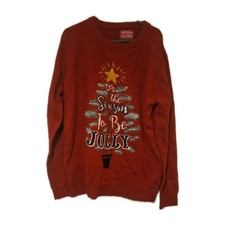 Mens Size XL Red Christmas