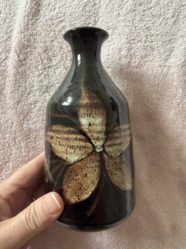 Tenby pottery brown - brown, bottle