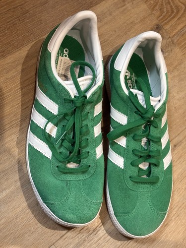 Adidas gazelle green white - adidas,