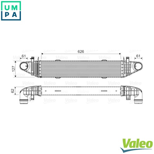 Charge air cooler 818679 - air,