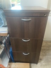 3-Drawer Filing Cabinet No Key