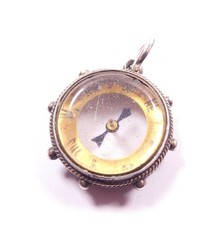 Victorian compass fob - victorian,