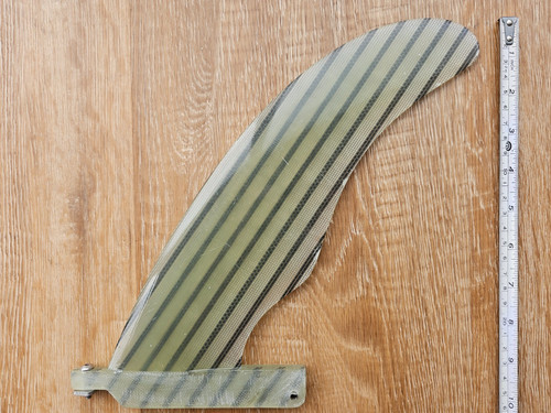 Longboard fin cutaway - fin,