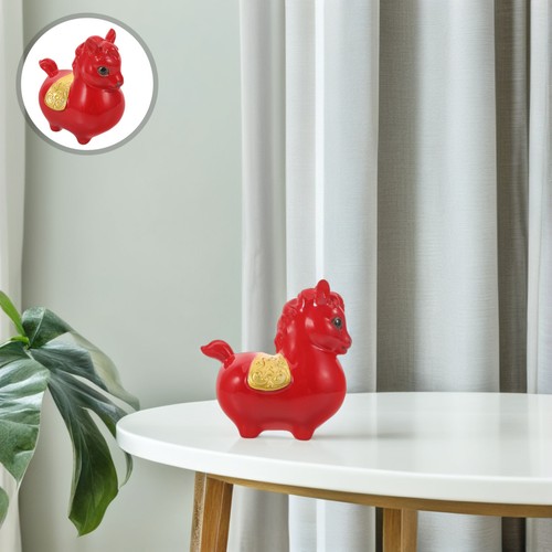 Ceramic horse ornaments - ,