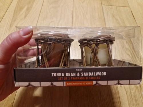 Next tonkabean and sandalwood - next,