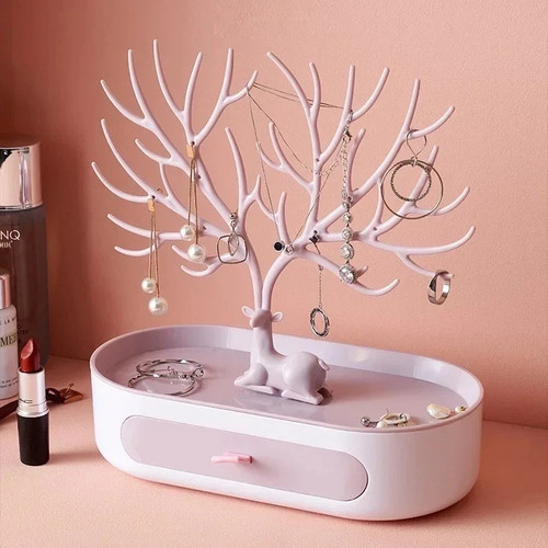 Jewelry deer tree stand - deer,