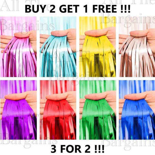 Foil fringe tinsel shimmer - foil,