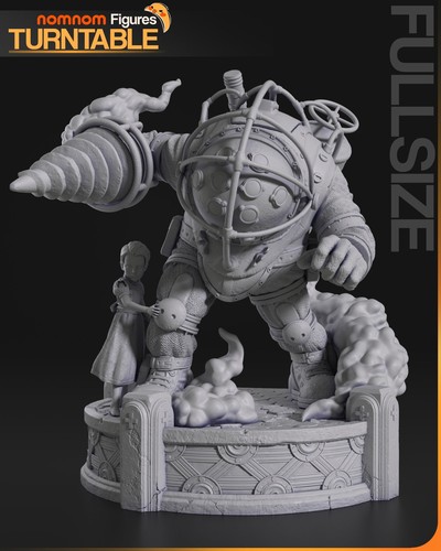 Bouncer 3d print - bouncer, (bioshock)