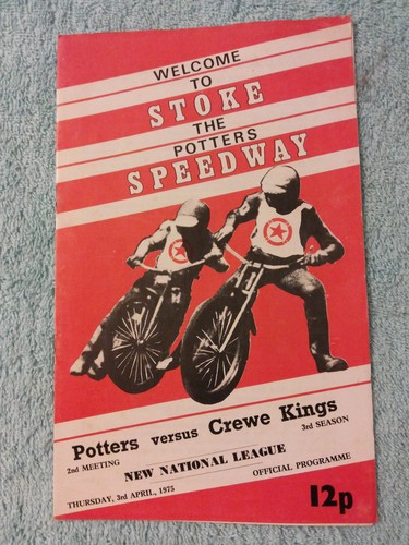 Stoke speedway 1975 original - stoke,