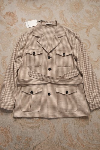 Suitsupply beige houndstooth - suitsupply,