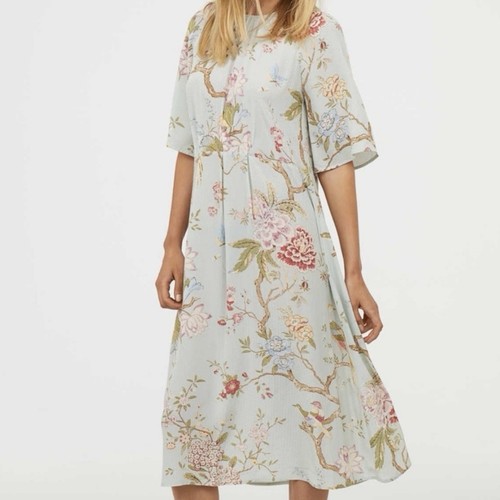 Baker h m blue floral - blue,