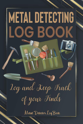 Metal detecting log book - detecting,