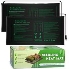 2 Pack Seedling Heat Mat