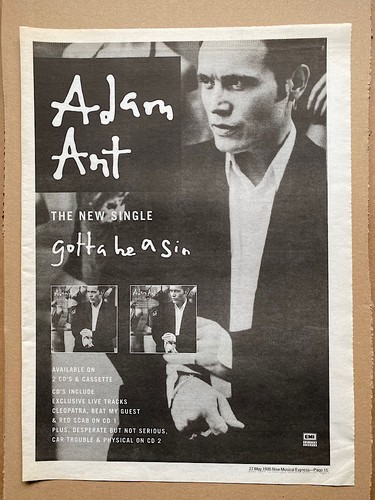 Adam ant gotta sin - ant,