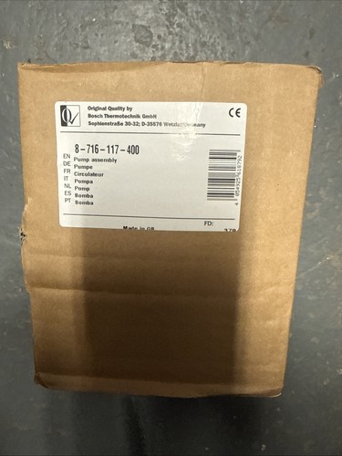 Worcester bosch pump - worcester,