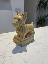 West Highland  Terrier Scottie Dog Bookend Figurine Vintage Poss Price Bros