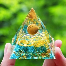 Orgonite pyramid amethyst - pyramid,