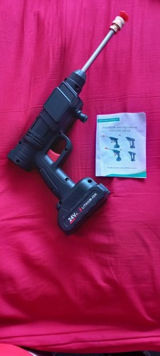 Cordless pressure washer 24v - pressure,
