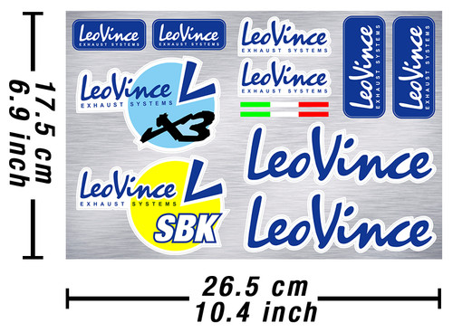 Leo vince decals stickers - decals,