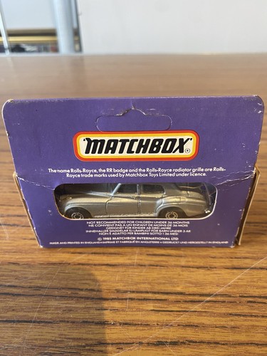 Matchbox rolls royce silver - matchbox,