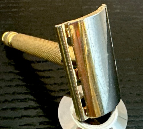 Vintage gillette gold - gillette,