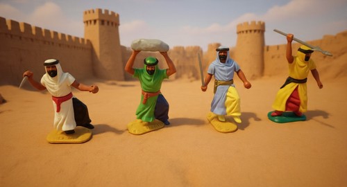 Timpo arab vintage warriors - timpo,
