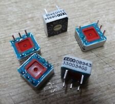 5x EECO 330034GS hexadecimal rotary selector switch 16 position binary 