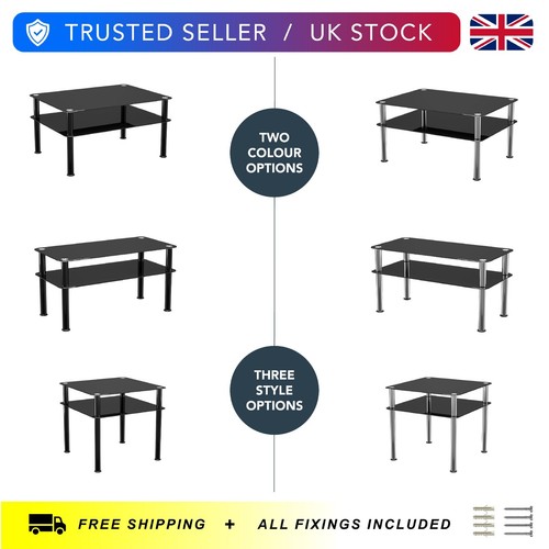 Coffee side lamp table - coffee,