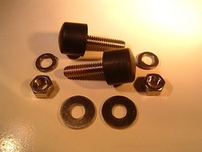 Bonnet rubber set - rubber, stainless