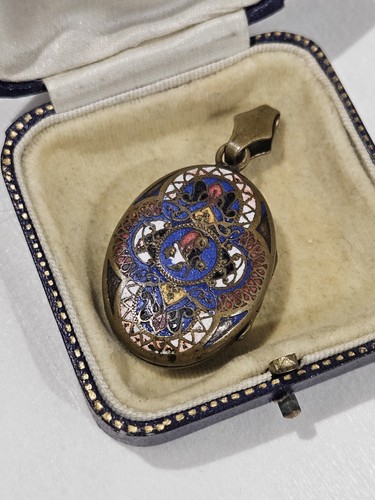 Antique victorian blue - antique, floral