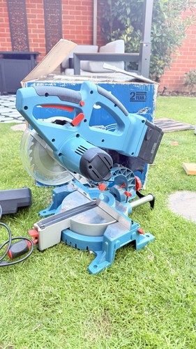 Erbauer sliding mitre saw 24v - erbauer,