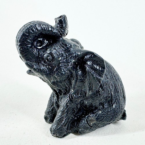 Vintage welsh coal elephant - vintage,