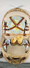 Picnic Basket For 2 Shabby