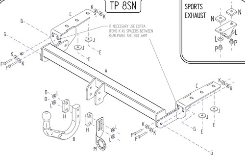 Towtrust swan neck - towtrust,