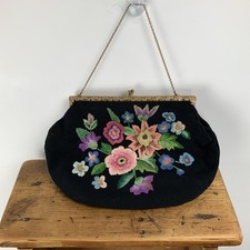 Vintage 60’s Black Fabric
