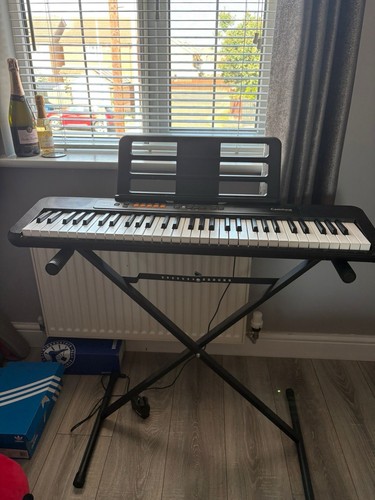 Casio keyboard piano with - piano,