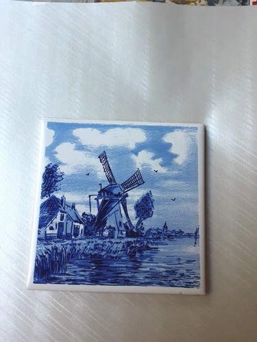 Dutch windmill wall - wall, tile