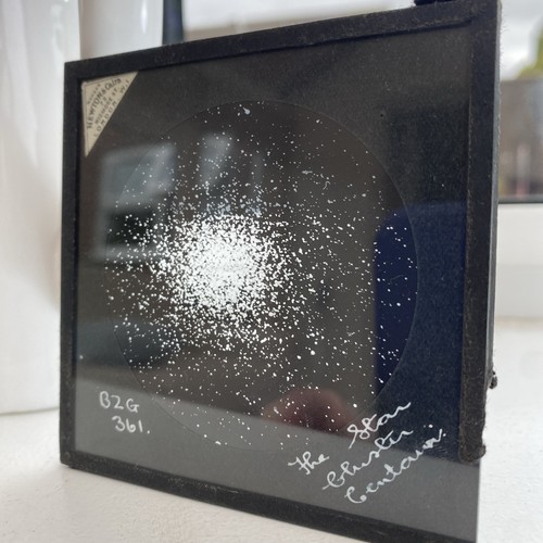 Magic lantern slide star - magic,