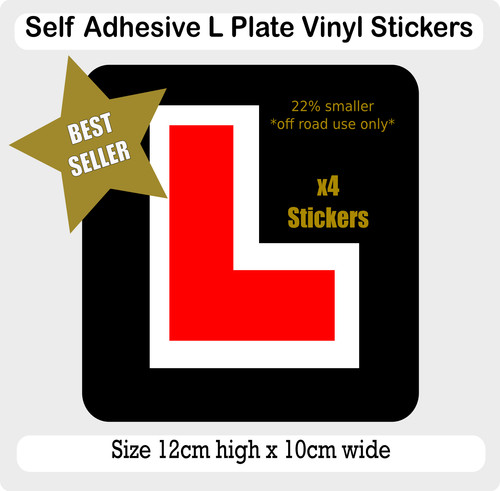 Smaller self adhesive l - 4x,