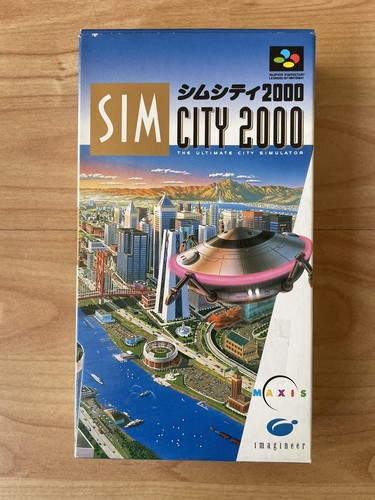 Simcity 2000 sim city nintendo - 2000,