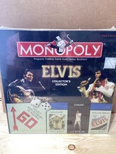 Elvis Presley Monopoly Collector's Edition Board Game Parker Brothers Sealed