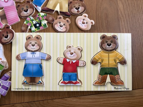 Wooden dress teddy - wooden,