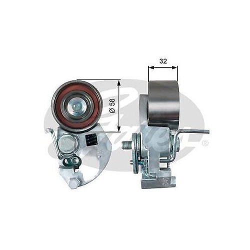 Tensioner pulley timing - timing, belt